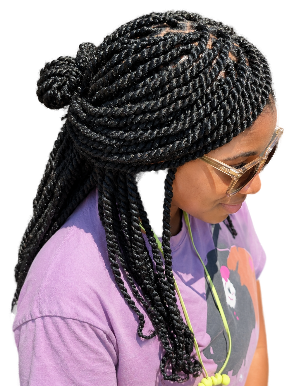 Kinky twist style